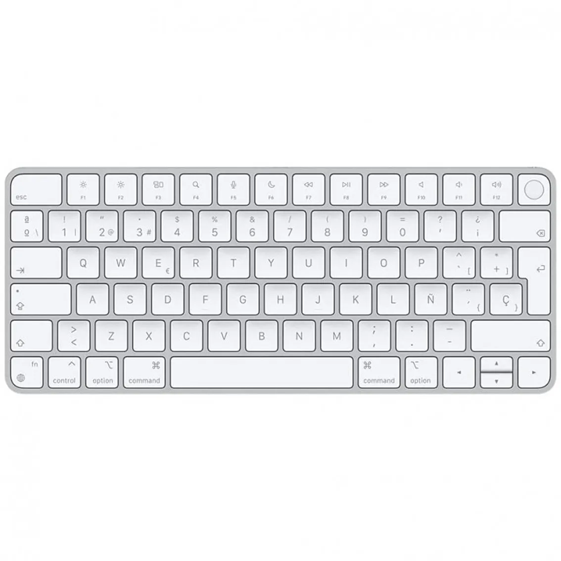 Teclado apple magic keyboard touch id original de apple -  para mac -  español