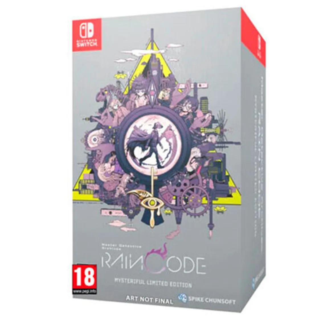 Juego nintendo switch -  master detective archives: rain code mysteriful limited edition