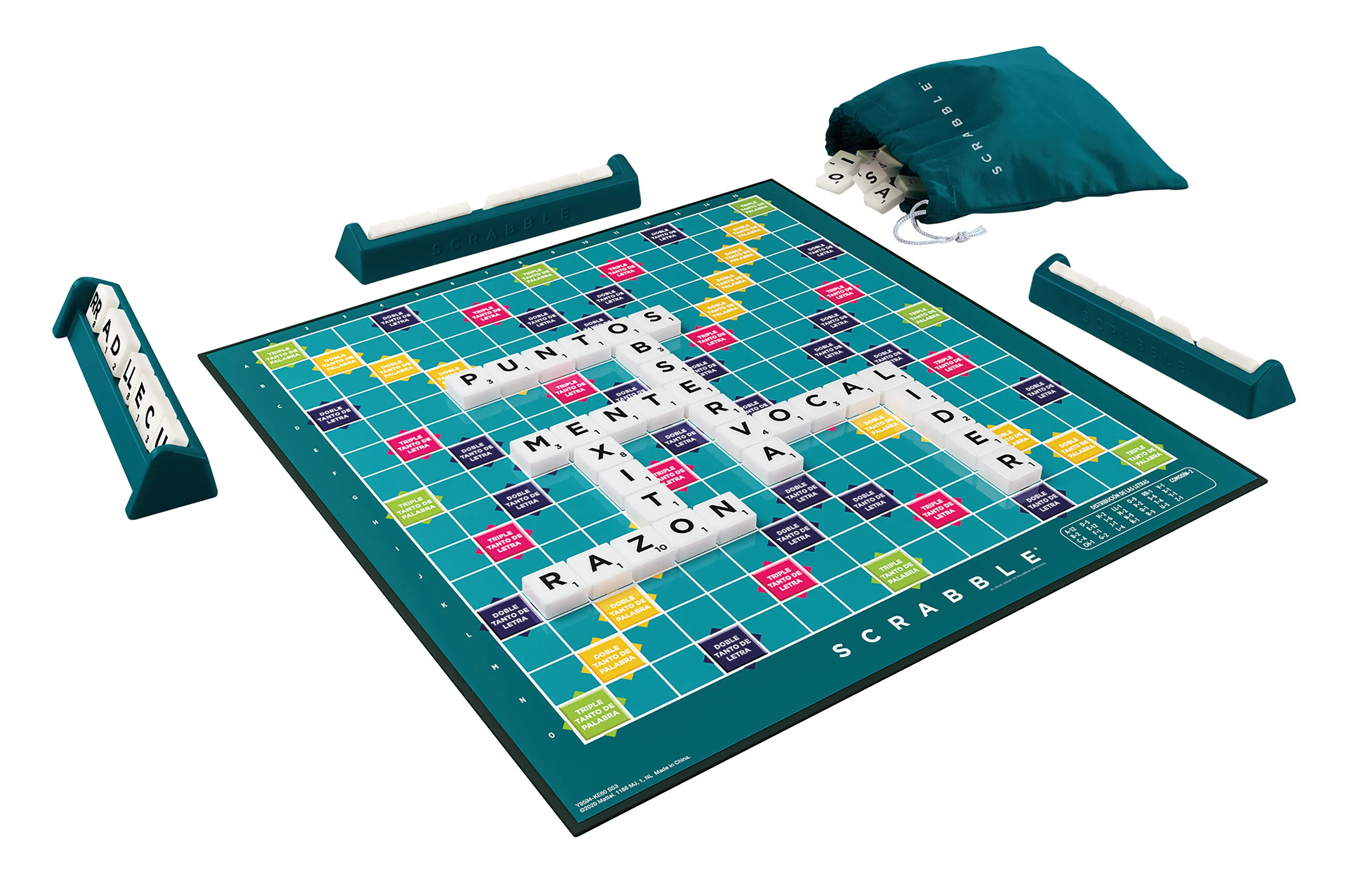Juego de mesa mattel scrabble original castellano