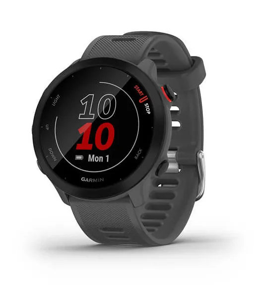Reloj smartwatch garmin forerunner 55 gris f.cardiaca - gps - bt