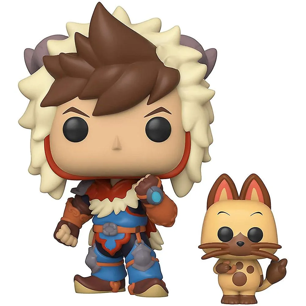 Funko pop animacion monster hunter lute con navirou 46936