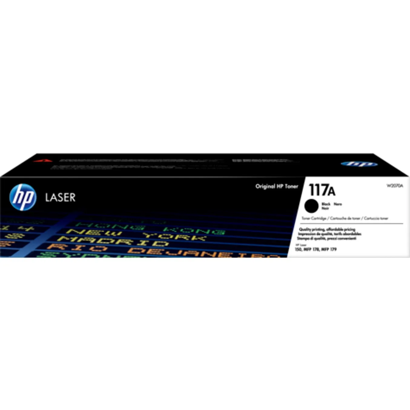 HP Tóner 117A Negro