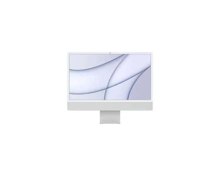 Ordenador apple imac 24pulgadas retina 4.5k silver 2021 chip m1 8c -  8gb -  ssd512gb -  gpu 8c