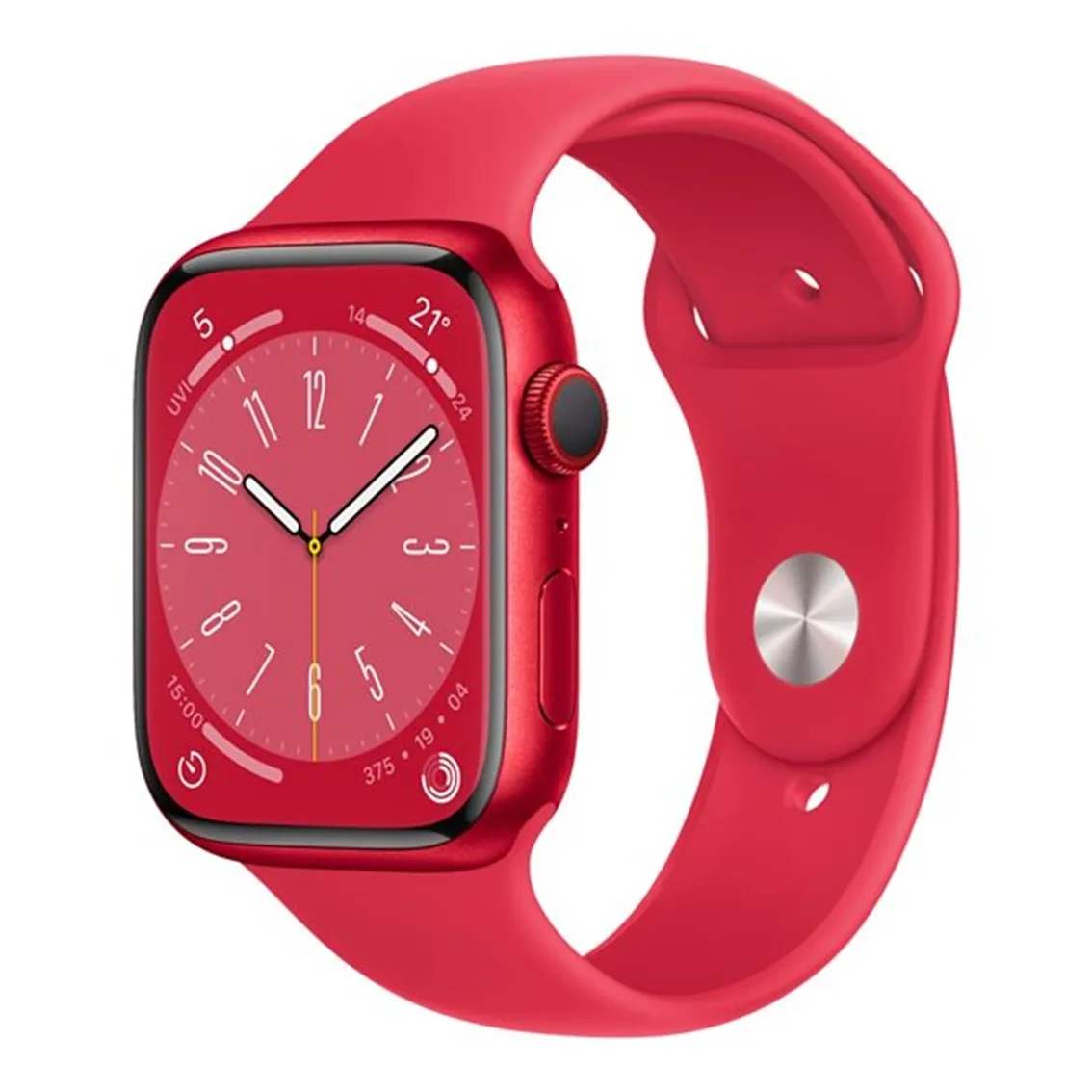 Reloj smartwatch apple watch series 8 gps + cellular 45mm red ip6x -  retina