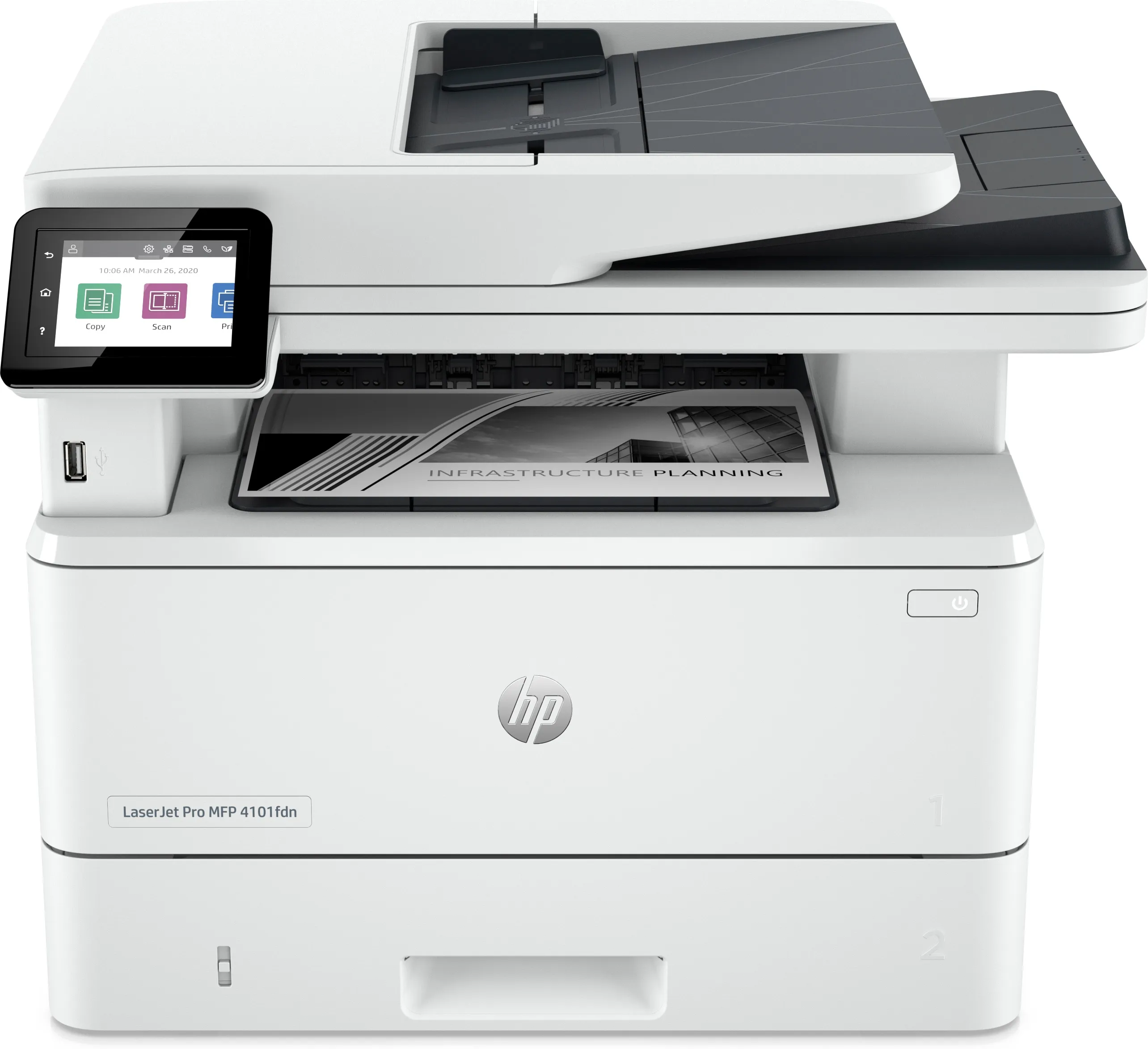 HP MULTIFUNCION LASERJET PRO MONOCROMO 4102FDW WIFI/FAX/DUPLEX BLANCO