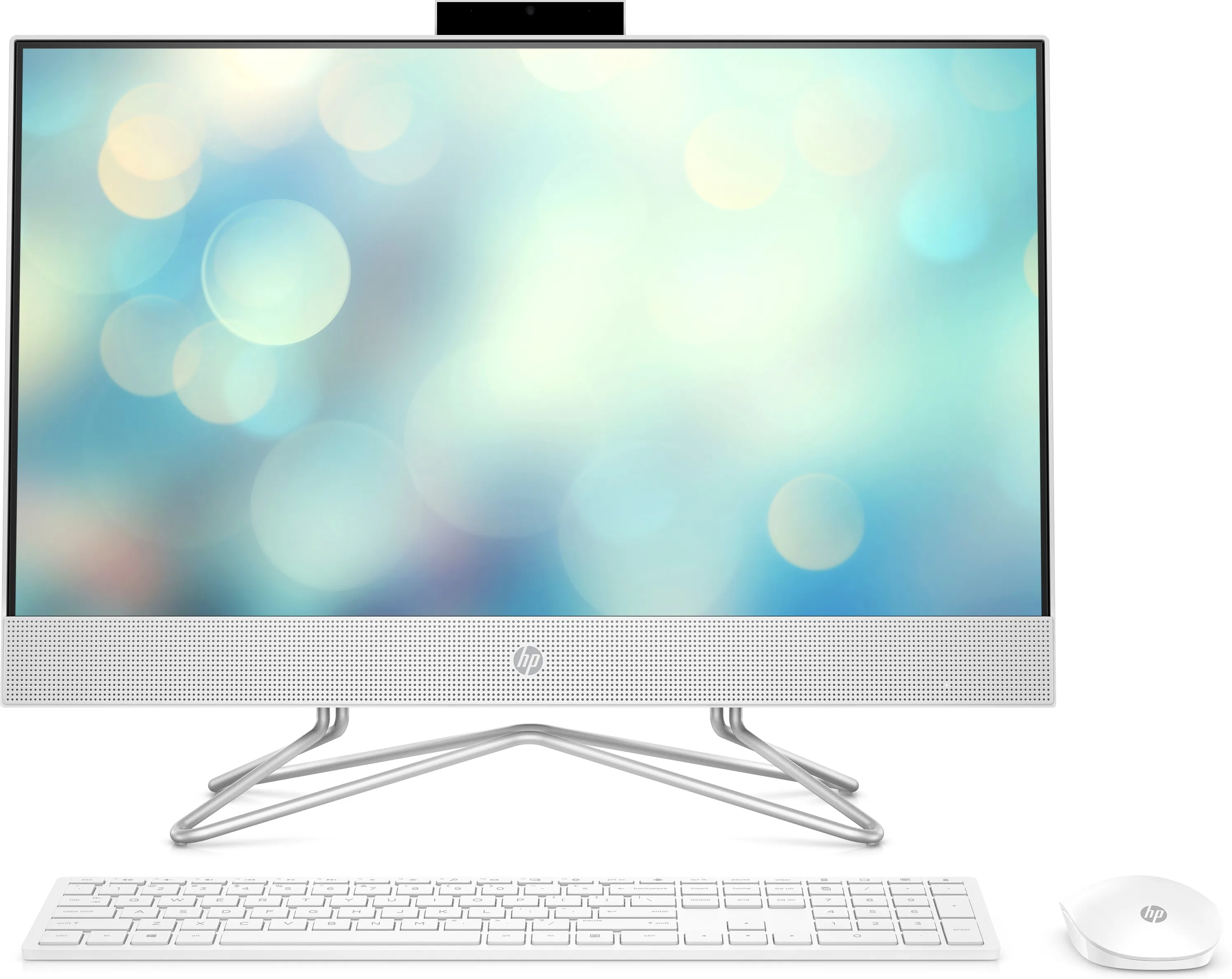 Ordenador all in one hp 24 - df1032ns i3 - 1115g4 23.8pulgadas -  8gb -  ssd512gb -  w11 -  teclado + raton incluidos