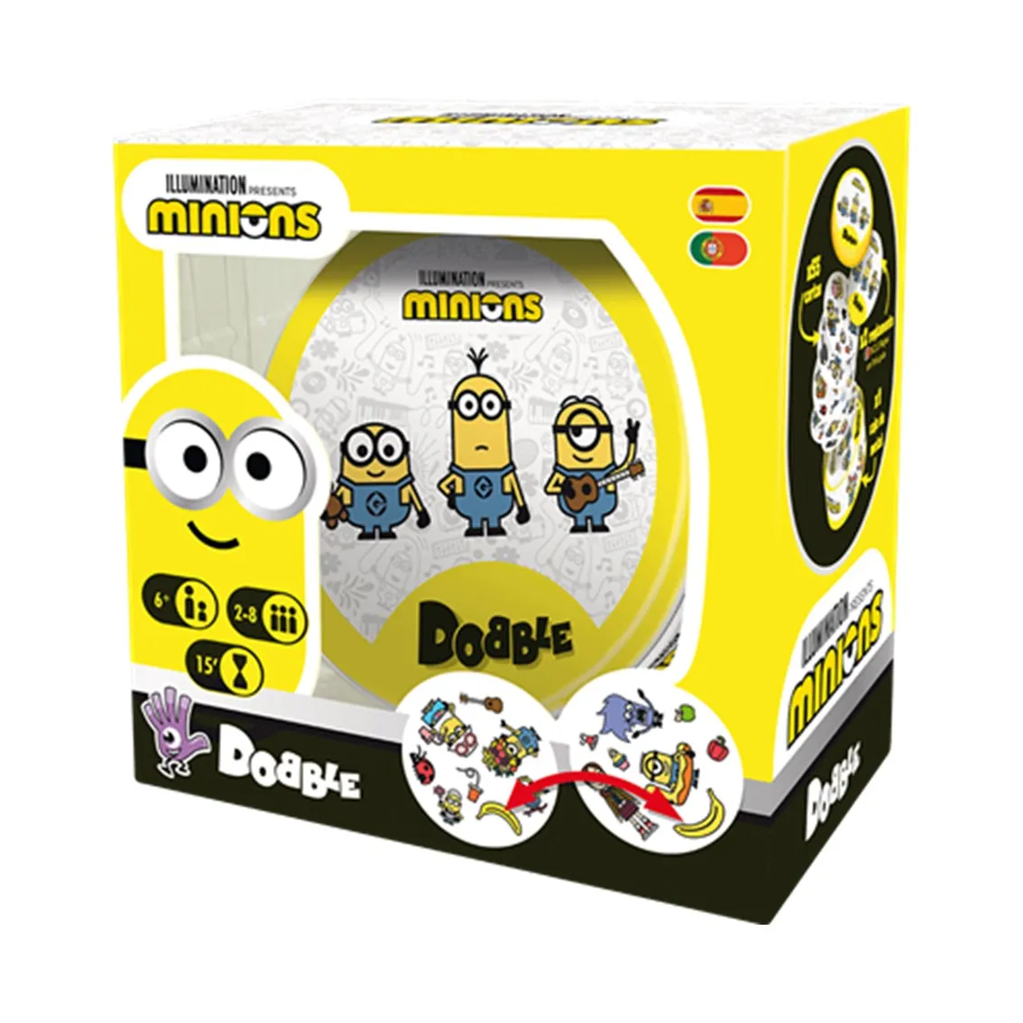 Juego de mesa dobble minions pegi 6