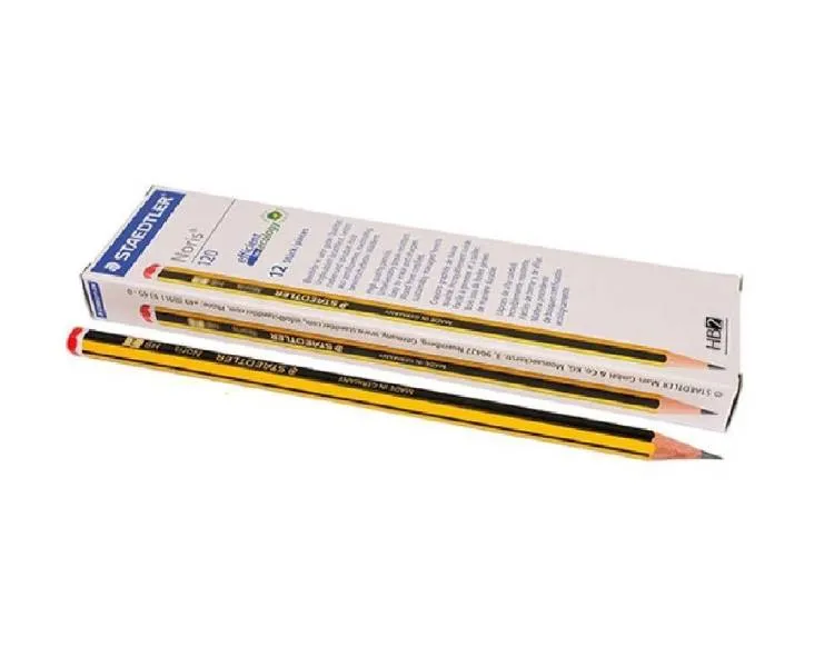 LAPICES DE GRAFITO STAEDTLER NORIS 120-2/HB/6 CAJAS DE 12 UDS