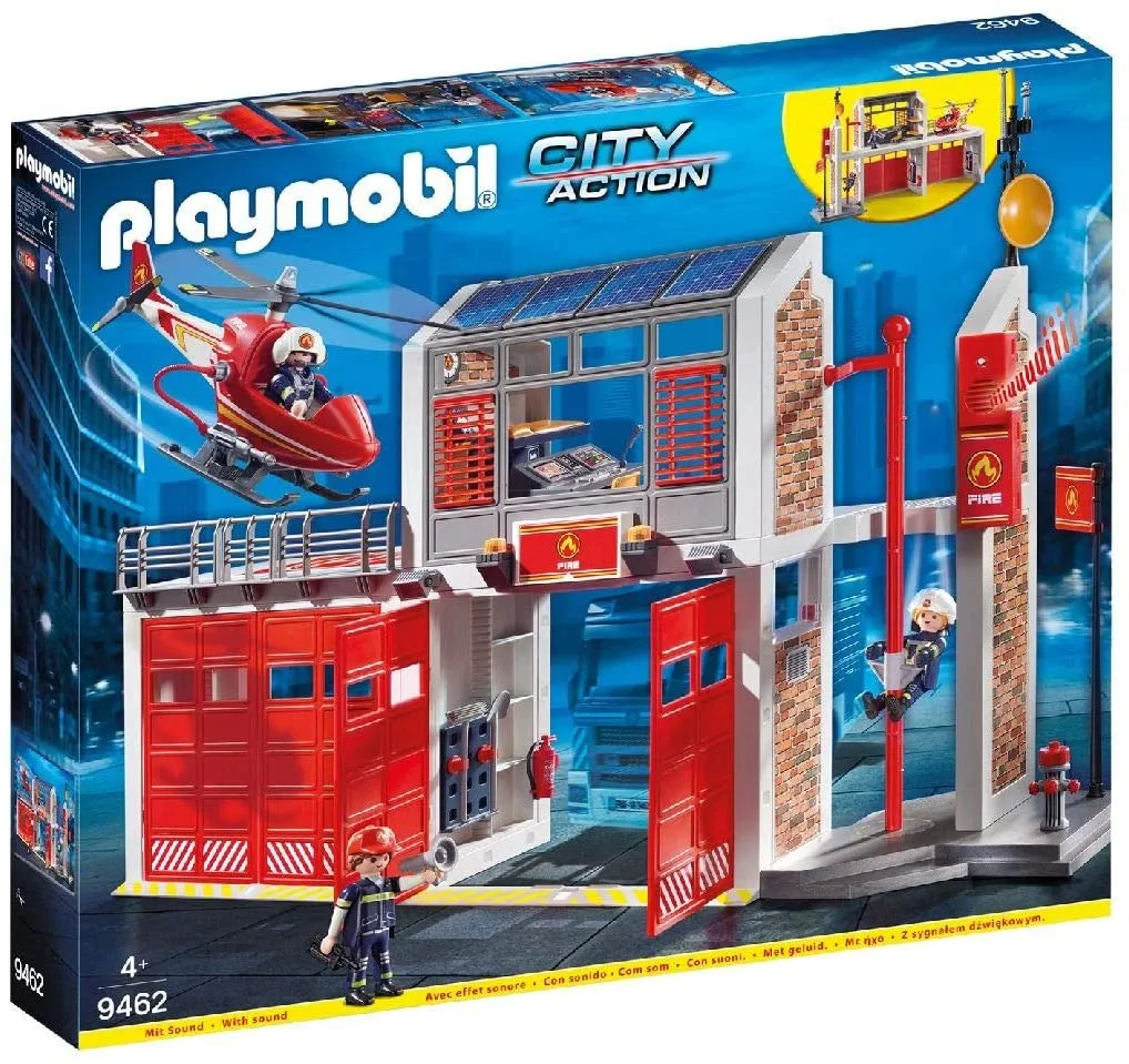 Playmobil parque de bomberos