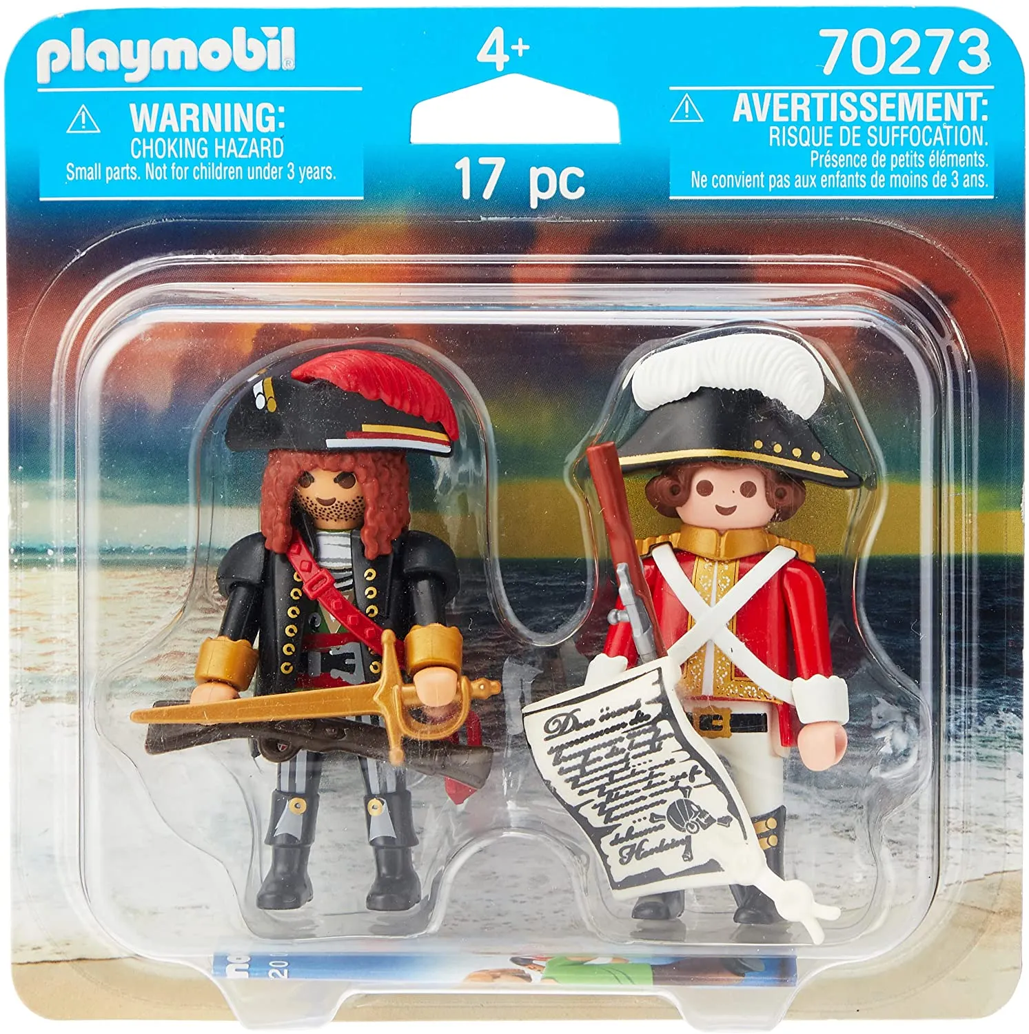 Playmobil pirata y soldado