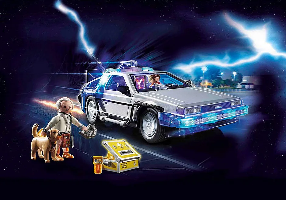 Playmobil regreso al futuro delorean edicion limitada