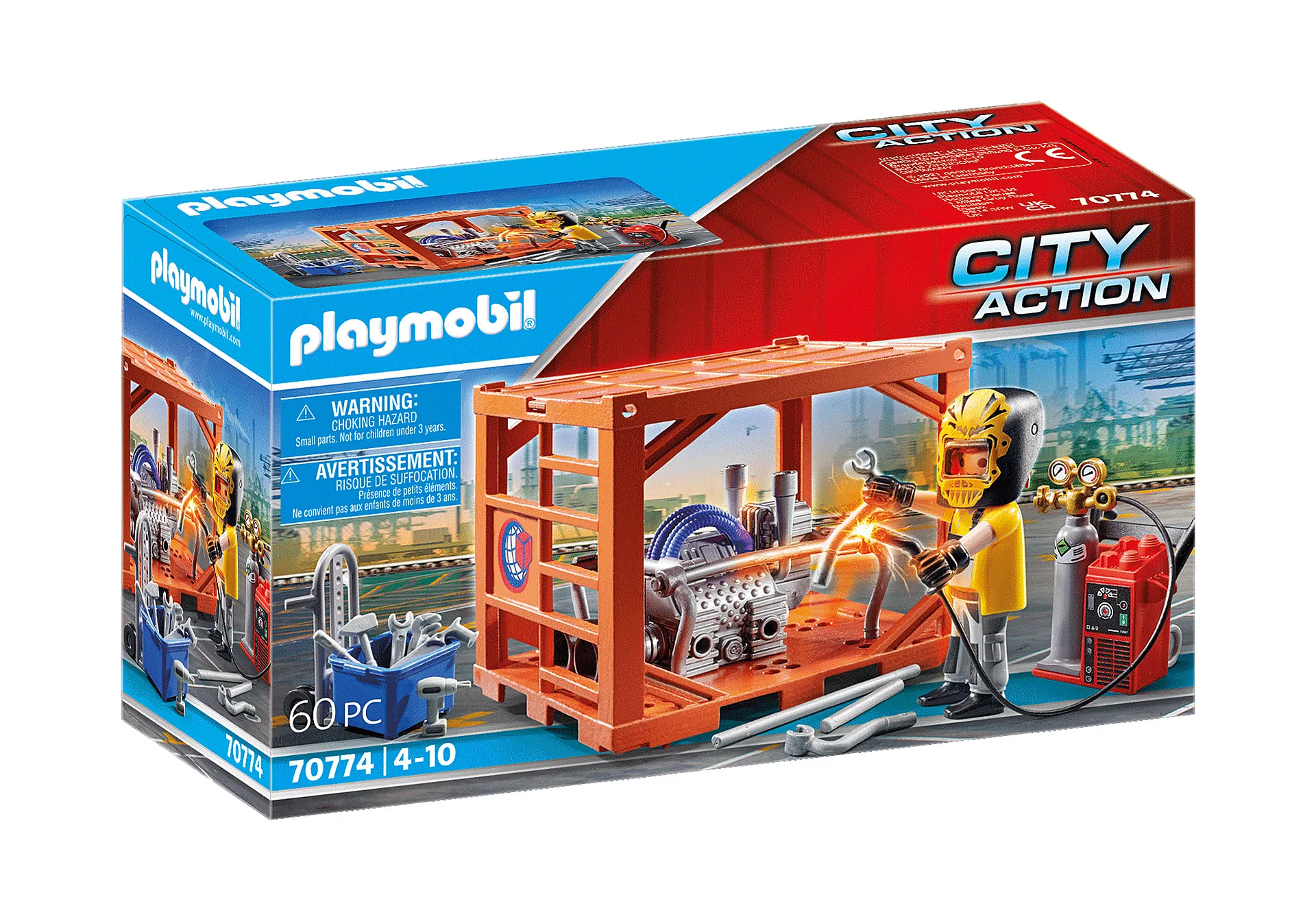 Playmobil fabricante de contenedores