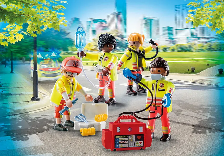 Imagen de Playmobil equipo de rescate