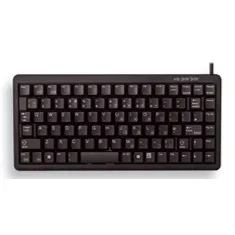 Teclado cherry slim reducidas dimensiones ps2 - usb negro