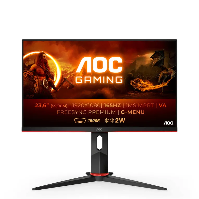 MONITOR GAMING AOC CURVO C24G2AE 165Hz