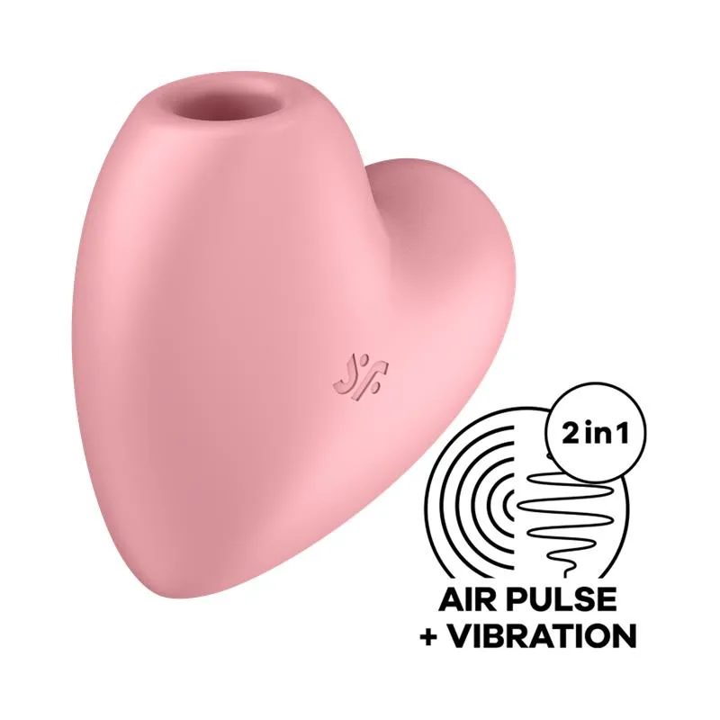 Imagen de Cutie Heart Succionador de Clítoris y Vibración Rosa
