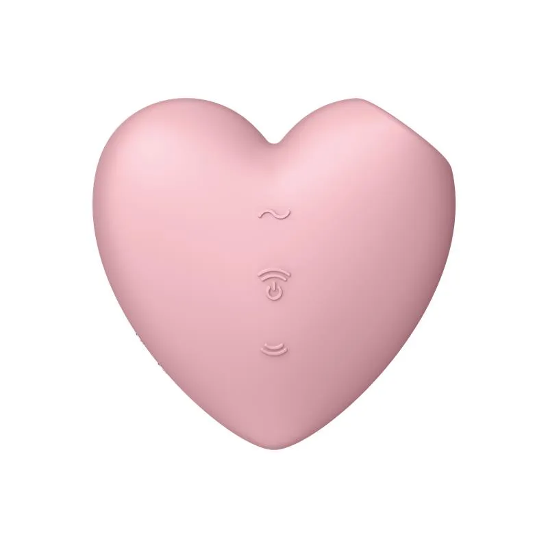 Cutie Heart Succionador de Clítoris y Vibración Rosa