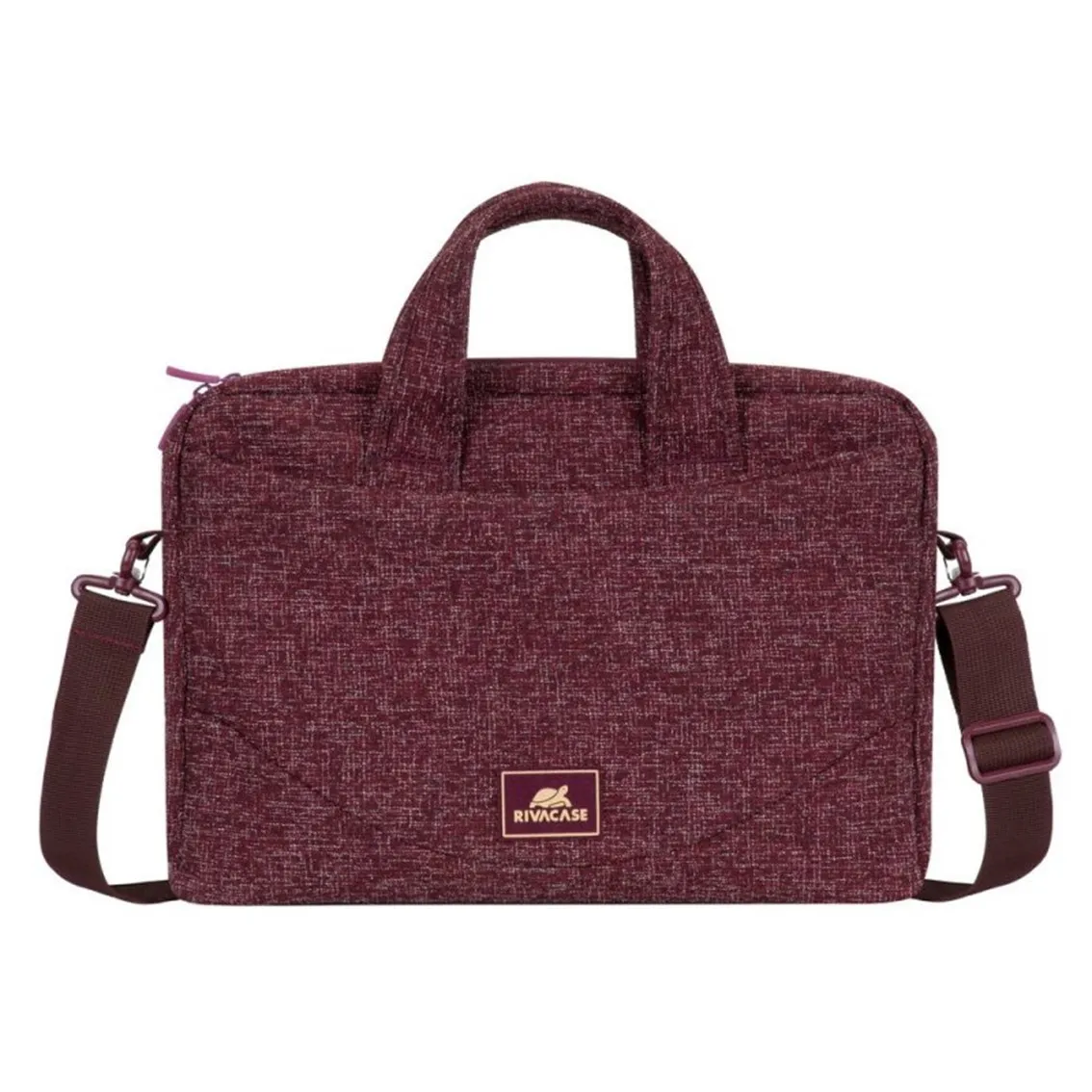 Maletin rivacase 7921 burgundy anvik para portatil 14 pulgadas rojo