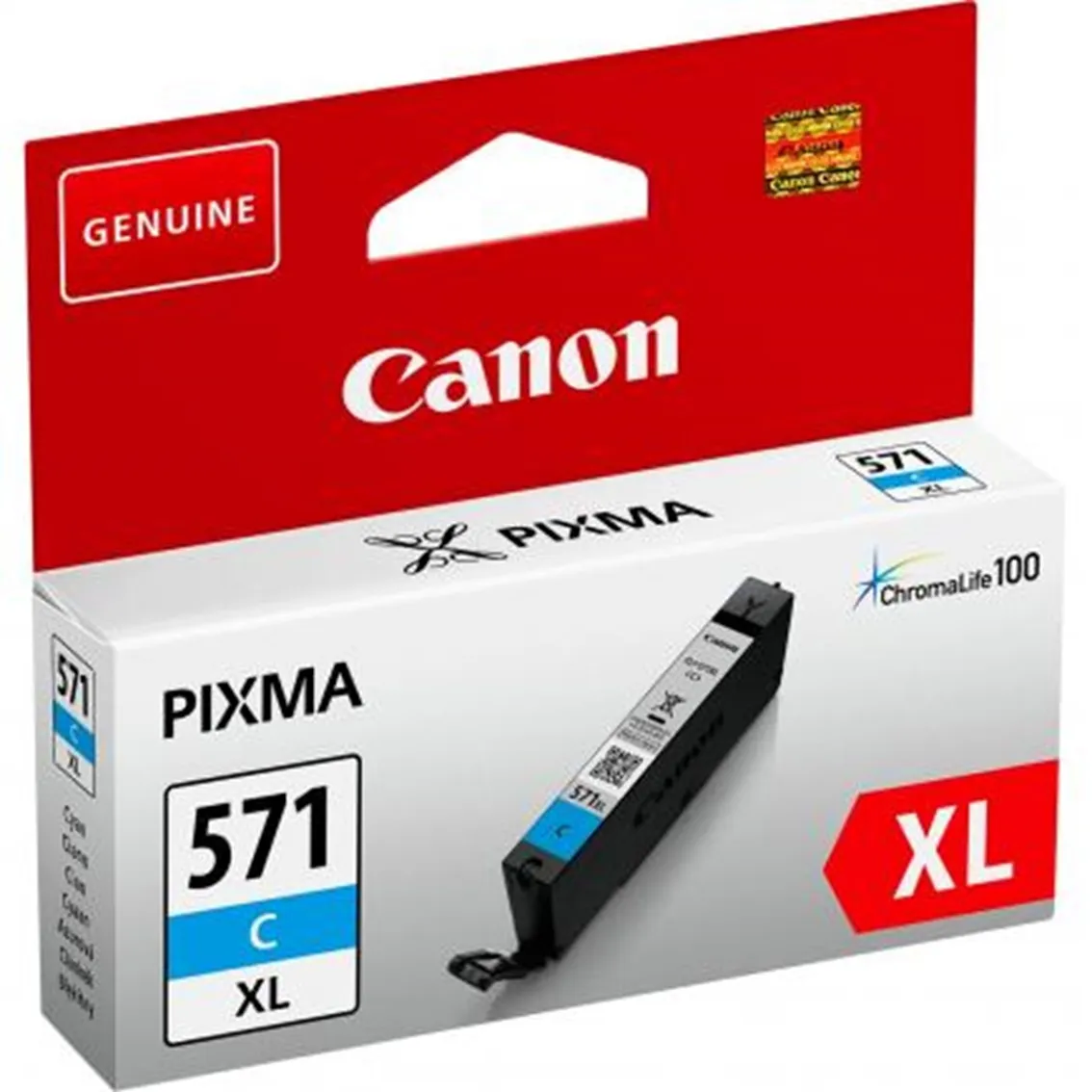 Canon Cartucho CLI-571CY XL Cian