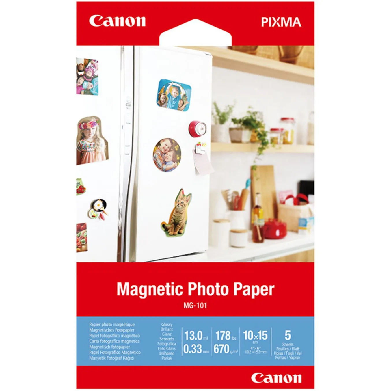 PAPEL FOTOGRAFICO CANON MG-101