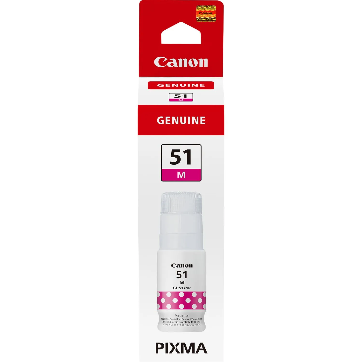 Cartucho tinta canon magenta gi - 51m 70ml 7700 paginas