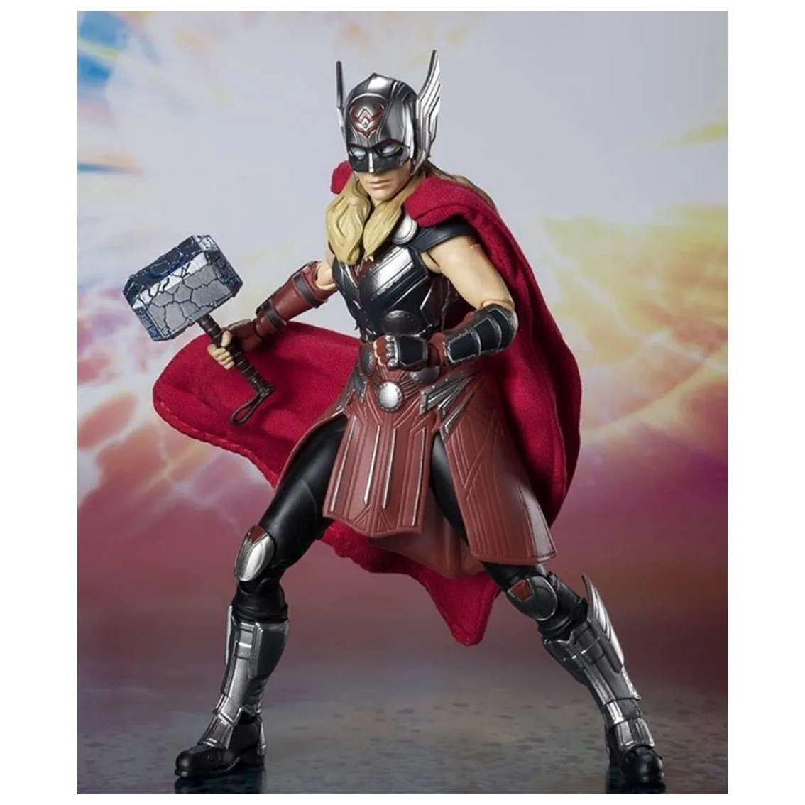 Figura tamashii nations sh figuarts marvel thor: love & thunder mighty thor jane foster