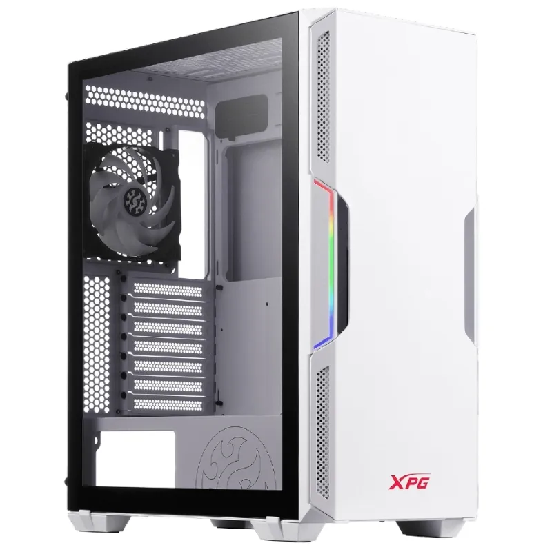 XPG Torre Gaming STARKER ARGB Frontal White