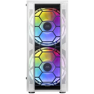 CAJA SEMITORRE MC500 FRGB BLANCO ATX MARS GAMING