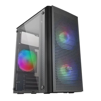 Mars Gaming caja MICRO-ATX MC300 BLACK