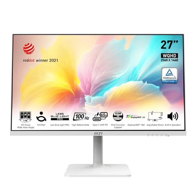 MSI MD272QXPW Monitor 27" IPS WQHD HDMI AA