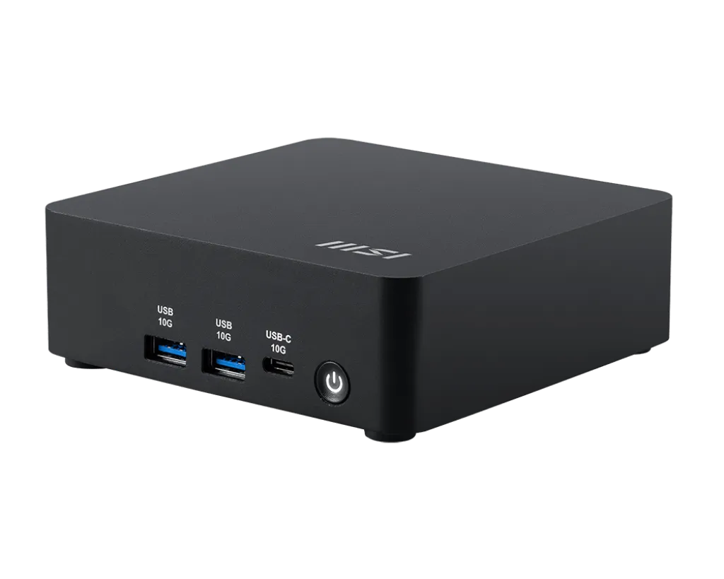 Imagen de Barebone mini ordenador msi cubi nuc ai 1umg - 038bes u5 - 125h negro