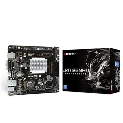 Placa base biostar j4125nhu mitx cpu integrada