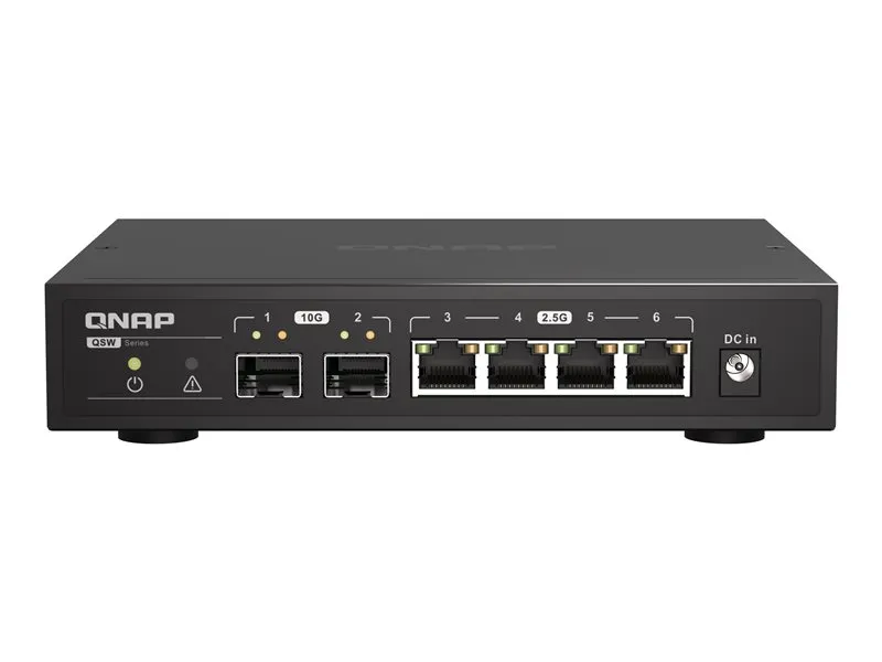 QNAP QSW-2104-2S Switch 2x10GbE SFP+ 4x2.5GbE