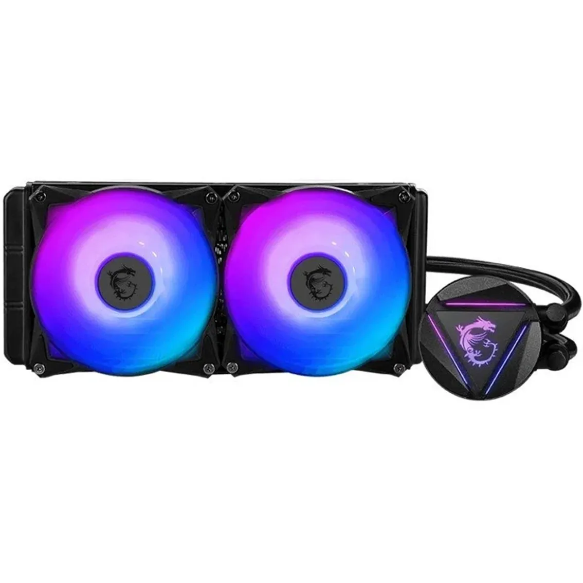 Refrigeracion liquida msi mag coreliquid 280r 2 ven 140mm argb - multisocket - argb