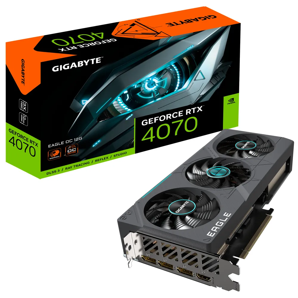 Gigabyte VGA NVIDIA RTX 4070 EAGLE OC 12G DDR6X