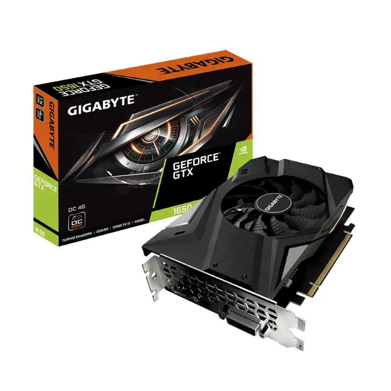 VGA NVIDIA GTX 1650 D6 OC 4 GB GIGABYTE