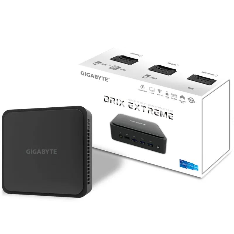 Mini ordenador gigabyte brix gb - bei3h - 1220 - bwek i3 - 1220p