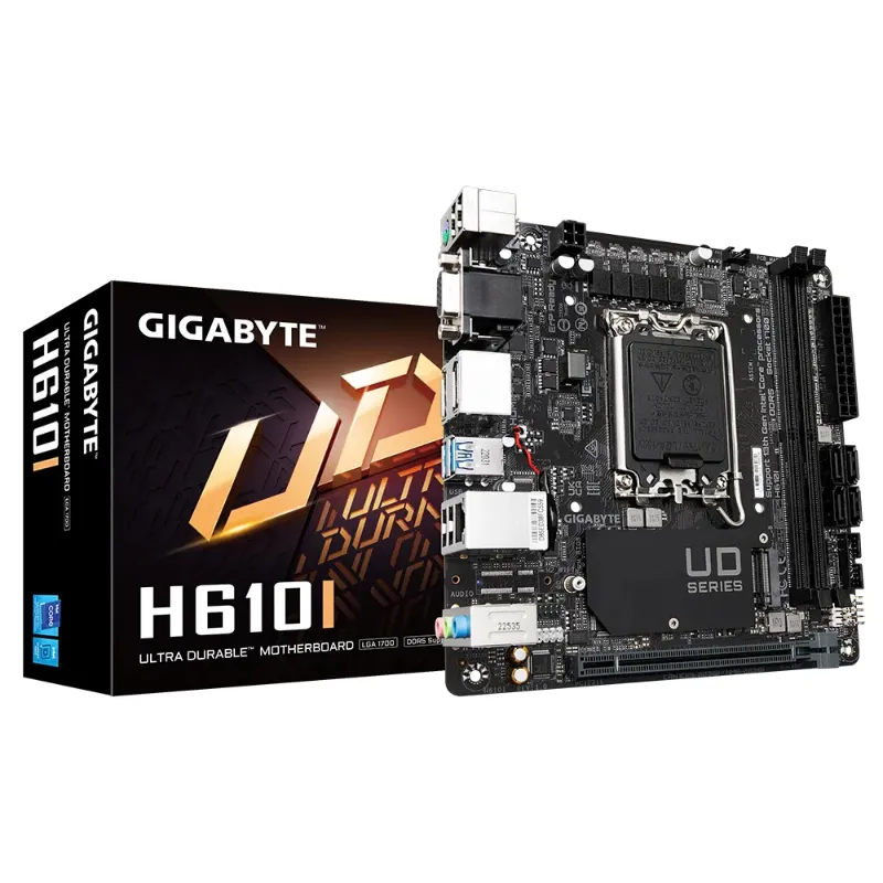 PLACA BASE H610I Mini ITX GIGABYTE