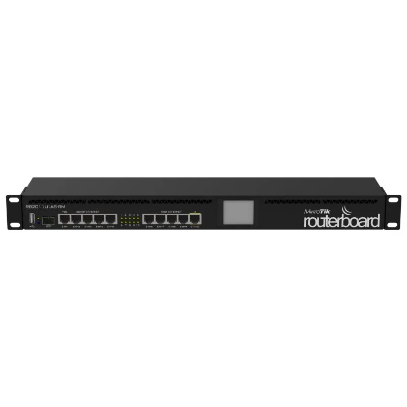 MikroTik RB2011UiAS-RM Router 5xGB 5x10/100 1xSFP
