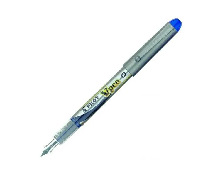 CAJA DE PLUMAS DESECHABLES PILOT V PEN 12 UDS/AZUL