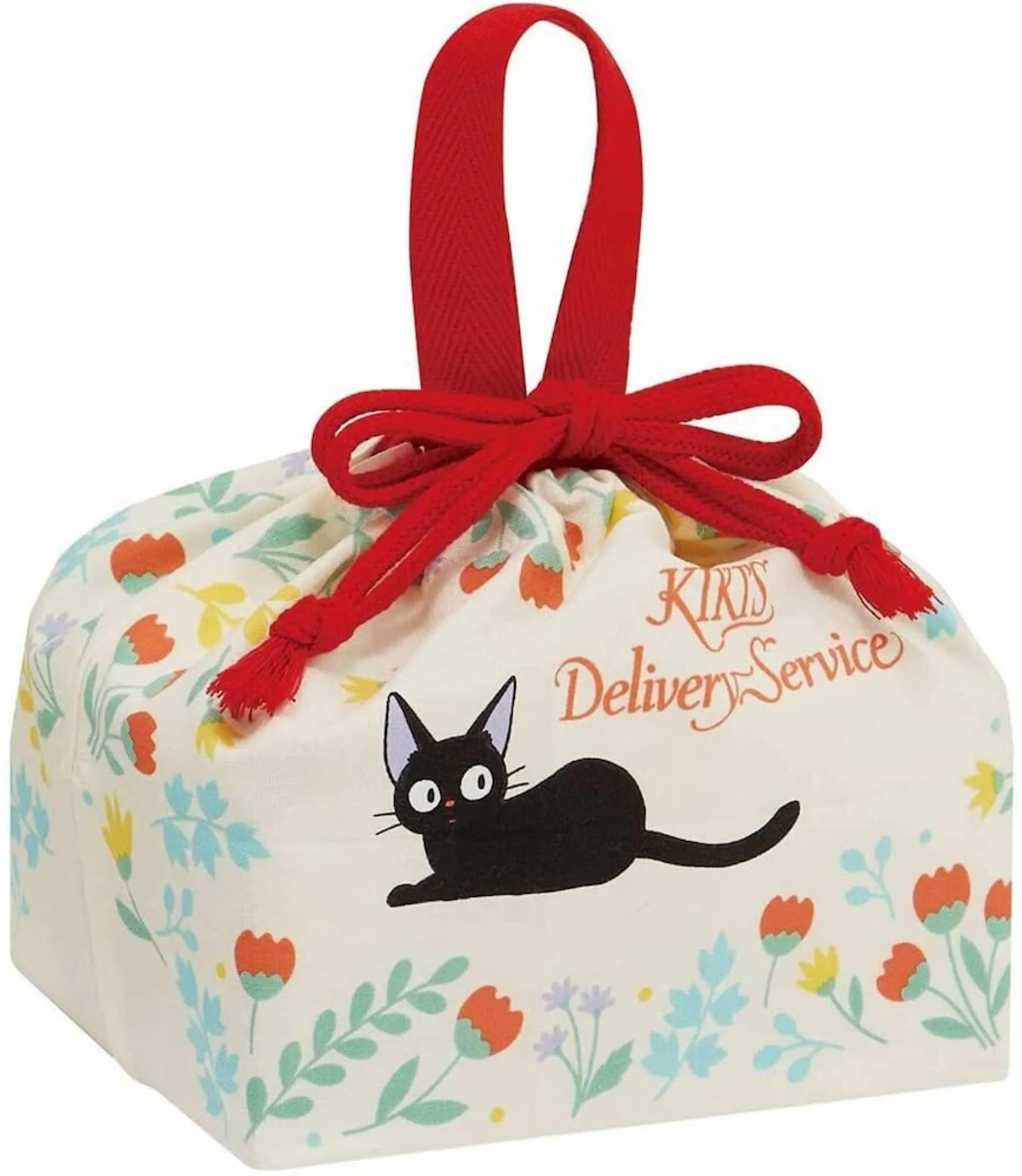 Bolsa almuerzo con cordon studio ghibli jardin botanico nikki aprendiz de bruja