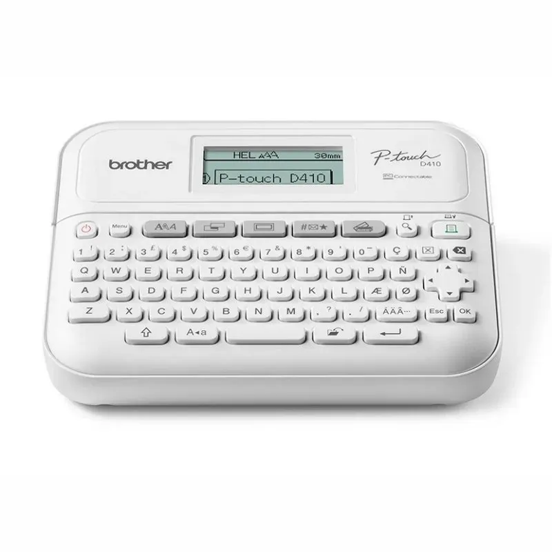 Rotuladora brother pt - d410 lcd -  usb