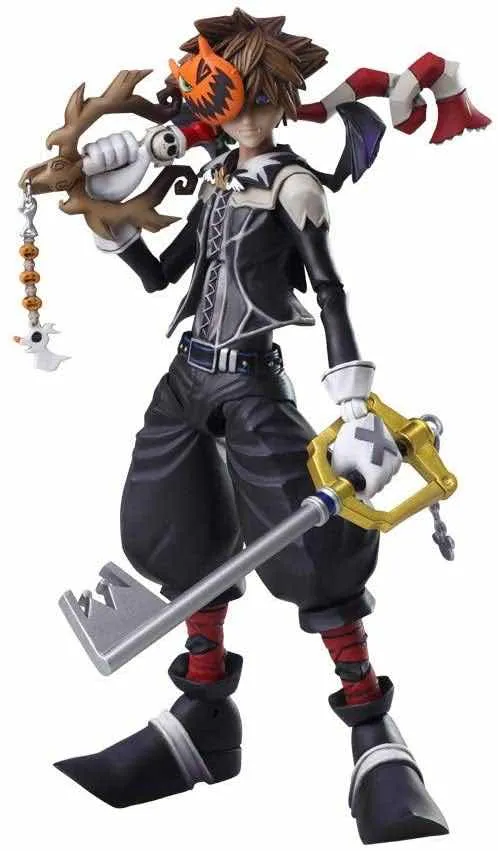 Figura square enix kingdom hearts ii bring arts -  sora halloween town ver