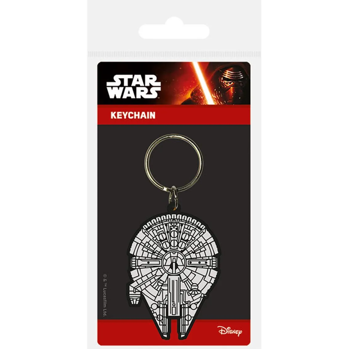 Llavero pyramid star wars halcón milenario