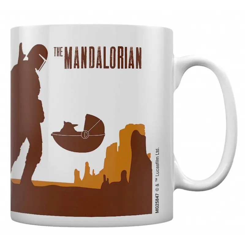 Taza pyramid the mandalorian this is the way este es el camino 315 ml