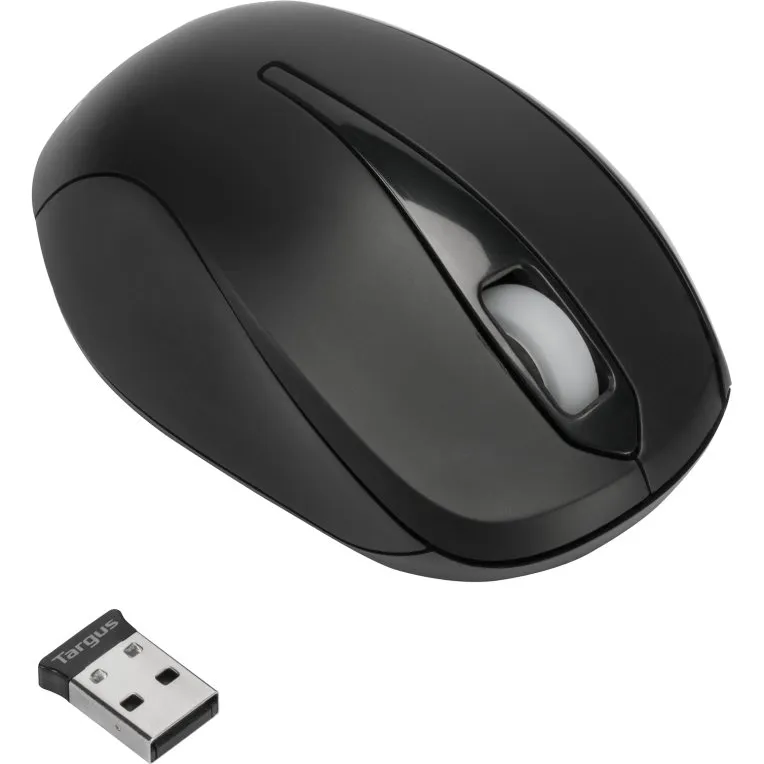 Raton targus optico inalambrico negro