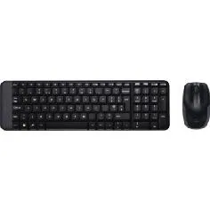 Teclado + mouse logitech mk220 wireless inalambrico ingles (eeuu)