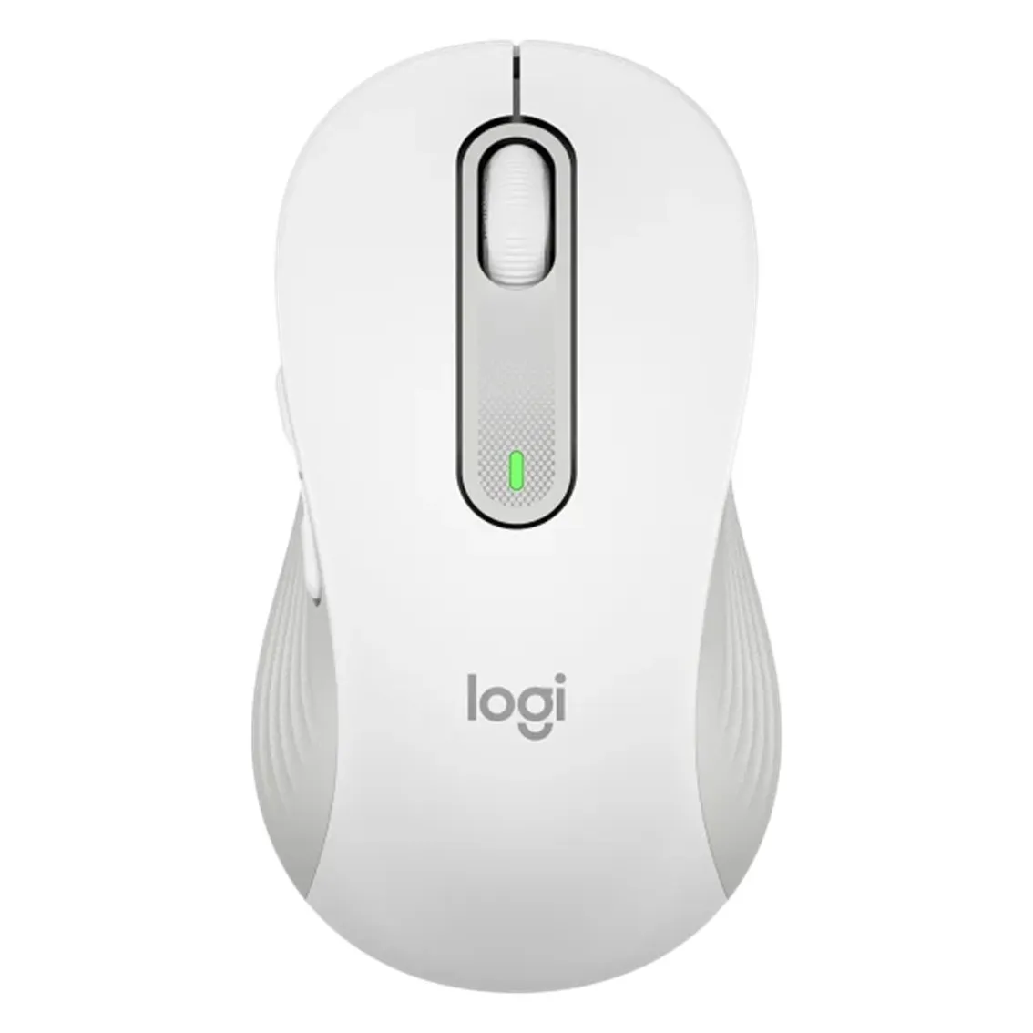 Mouse raton logitech m650 grande optico wireless inalambrico blanco crudo