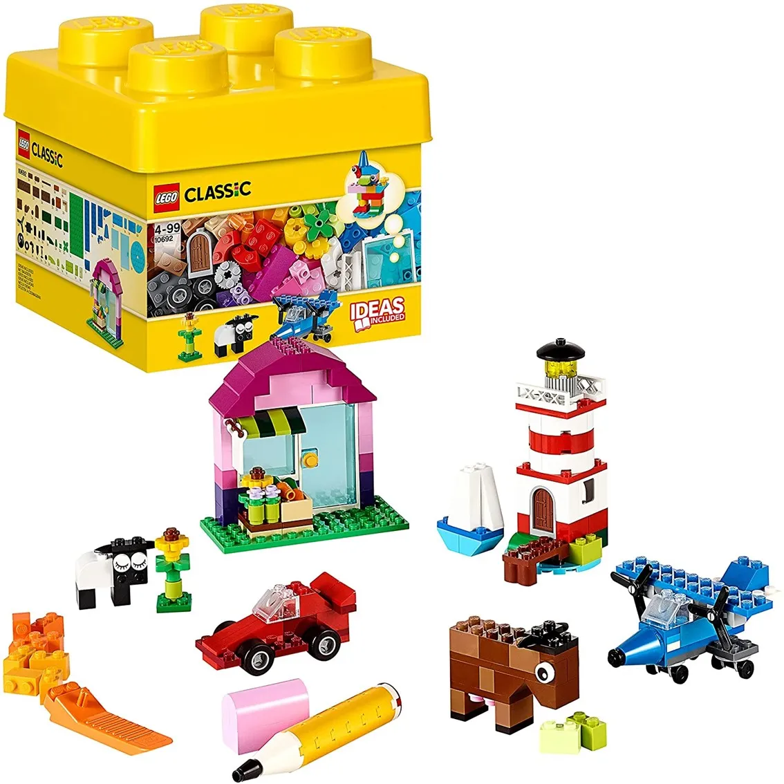 Lego classic ladrillos set de construcción tamaño medio