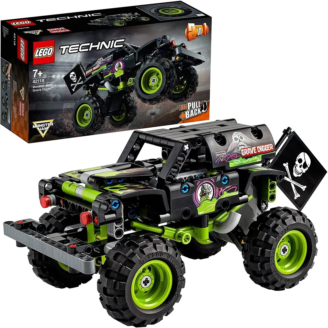 Lego technic monster jam grave digger